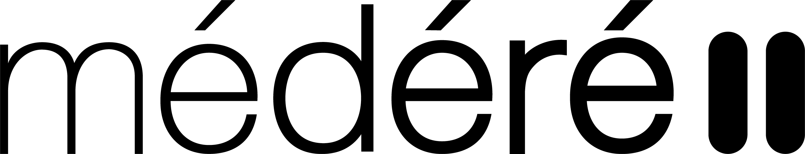 Logo Médéré noir